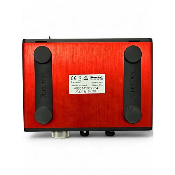 Used Focusrite Scarlett Solo Gen 2 Audio Interface