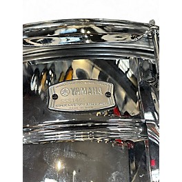 Used Yamaha 6.5X14 Stage Custom Snare Chrome Silver Drum