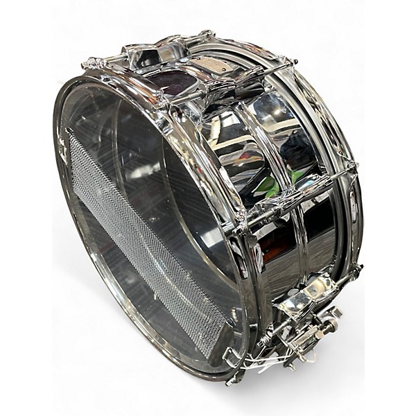 Used Yamaha 6.5X14 Stage Custom Snare Chrome Silver Drum