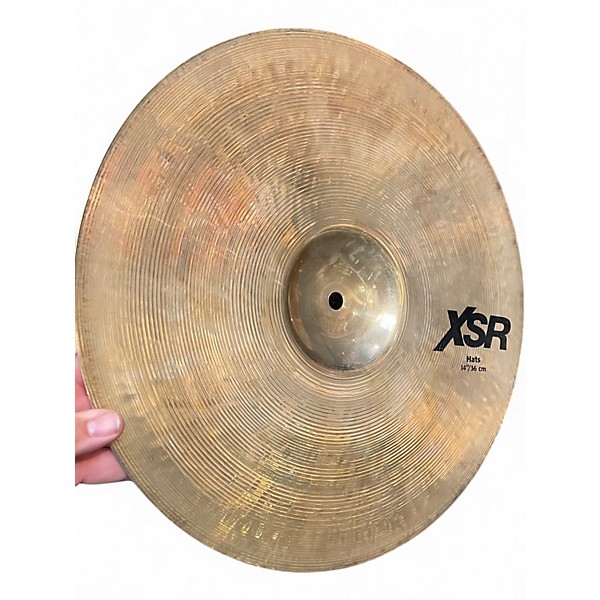 Used SABIAN 14in XSR bottom Cymbal