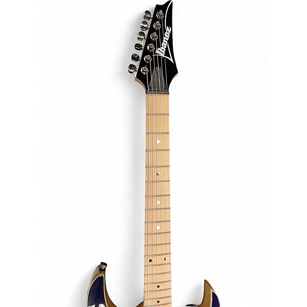 Used Ibanez RG421AHM Blue Burst Solid Body Electric Guitar