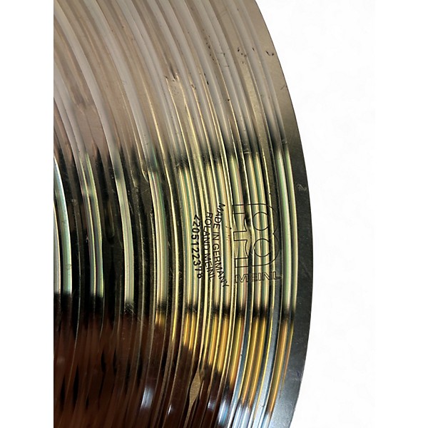 Used MEINL 14in HCS Hi Hat Top Cymbal