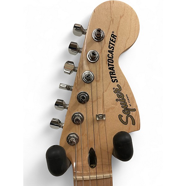 Used Squier Stratocaster HSS Blue Solid Body Electric Guitar