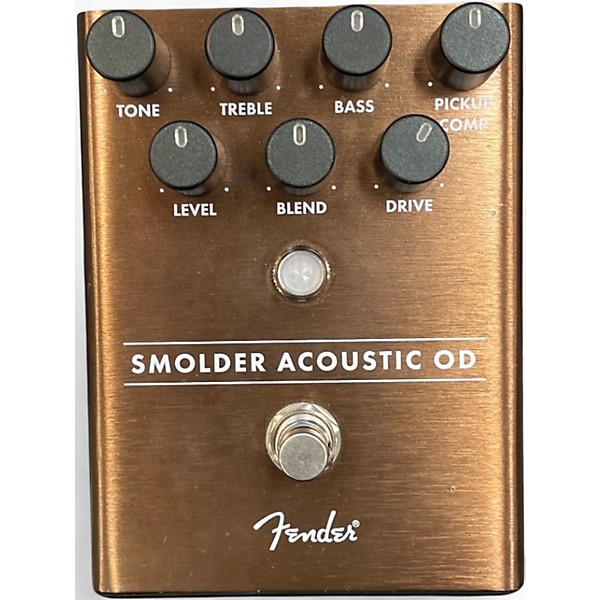 Used Fender SMOLDER ACOUSTIC OD Effect Pedal