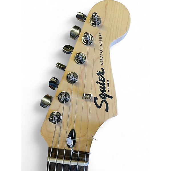 Used Squier SONIC STRATOCASTER Arctic White Solid Body Electric Guitar