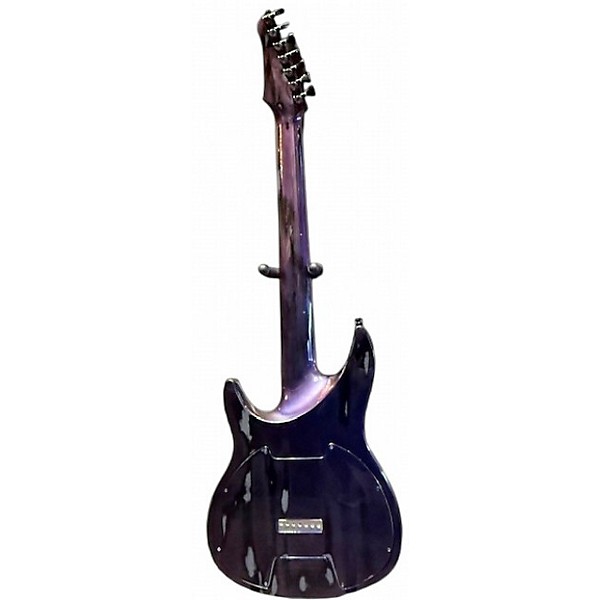 Used 2020 Aristides 070 7 String Worn Purple Red Chameleon Solid Body Electric Guitar