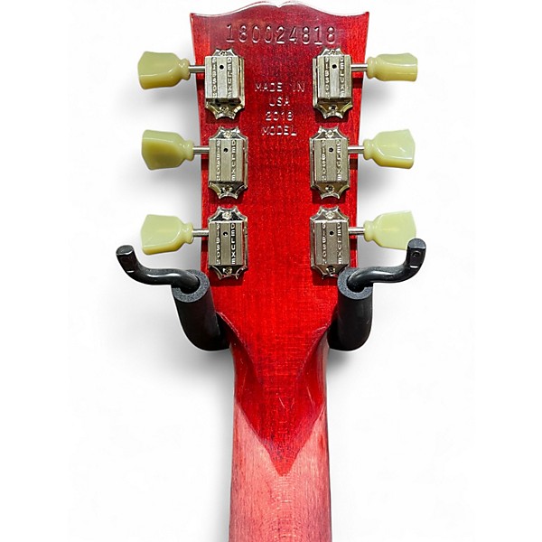 Used 2018 Gibson Les Paul Studio Faded Cherry Solid Body Electric Guitar