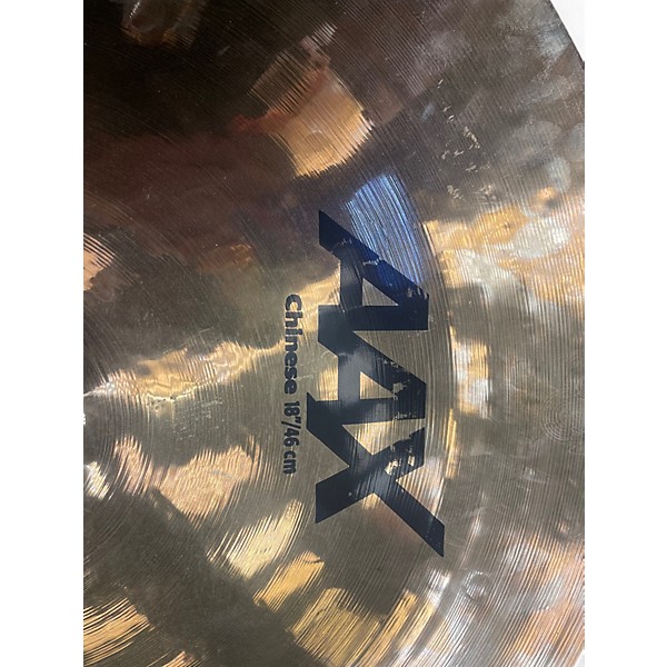 Used SABIAN 18in AAX China Brilliant Cymbal