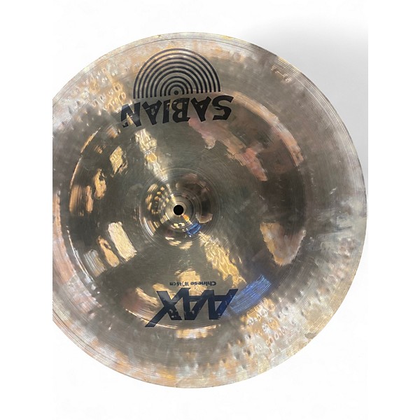 Used SABIAN 18in AAX China Brilliant Cymbal