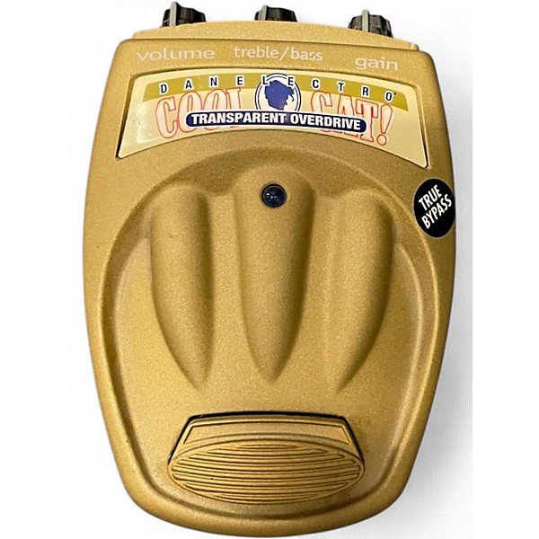 Used Danelectro Cool Cat CTO2 Transparent Overdrive Effect Pedal