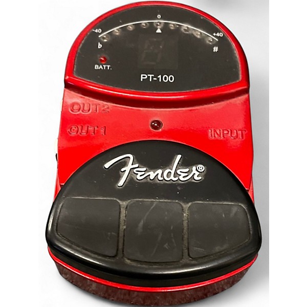 Used Fender pt-100 Tuner Pedal