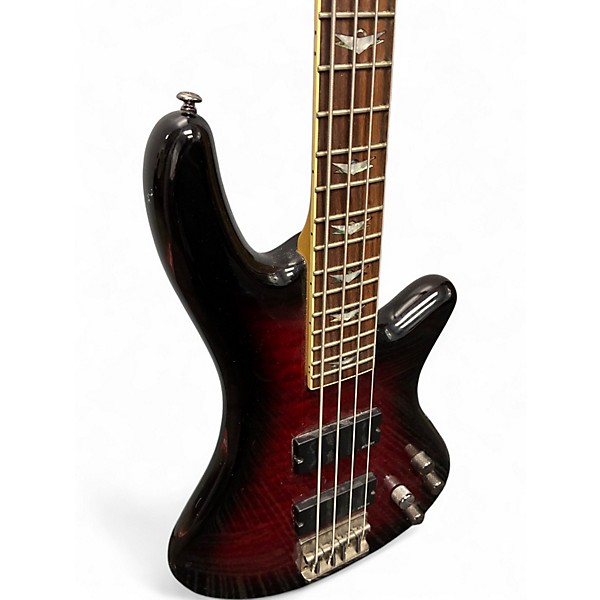 Used Schecter Guitar Research Diamond Series PT Dark Cherry Burst Solid Body Electric Guitar