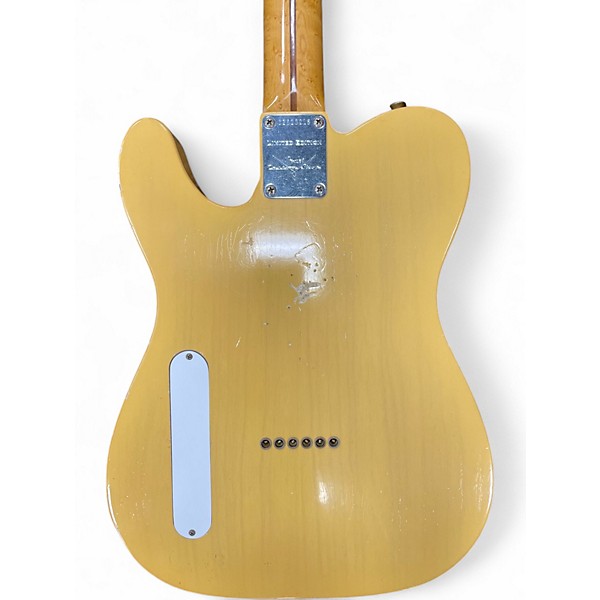 Used Fender Custom Shop LTD Esquire Relic Butterscotch Blonde Solid Body Electric Guitar