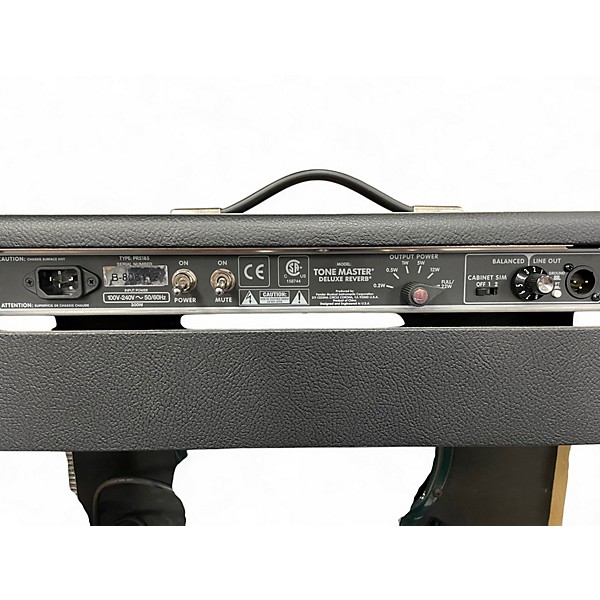 Used Fender Tone Master Deluxe Reverb Guitar Combo Amp