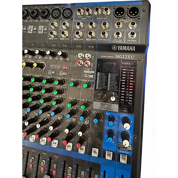 Used Yamaha MG12XU Unpowered Mixer