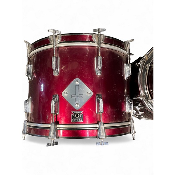 Used TAMA 4 Piece Imperialstar Maroon Drum Kit