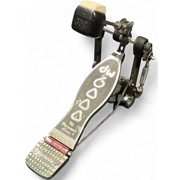 Used DW 6000 Series Nylon Strap Single Single Bass Drum Pedal