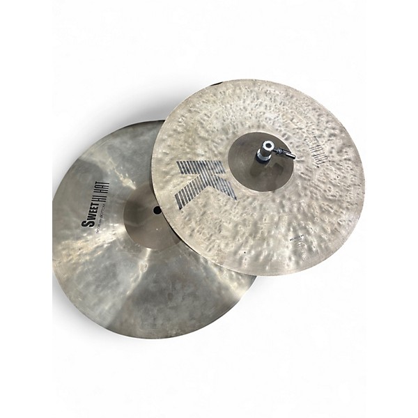 Used Zildjian 14in K Sweet Hi-Hat Pair Cymbal