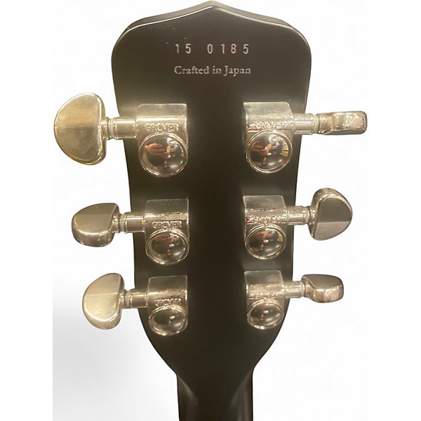 Used TV JONES SPECTRA SONIC STANDARD Black Solid Body Electric Guitar