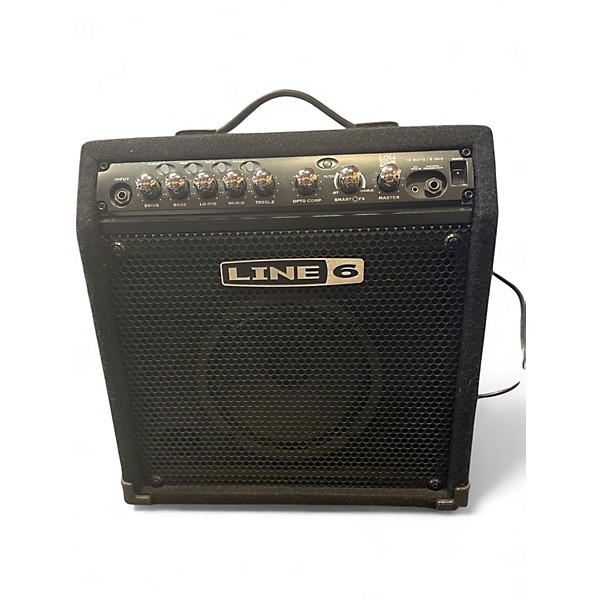 Used Line 6 LD15 Lowdown 15W 1X8 Bass Combo Amp