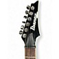 Used Ibanez RGIR20FE Iron Label Black Solid Body Electric Guitar