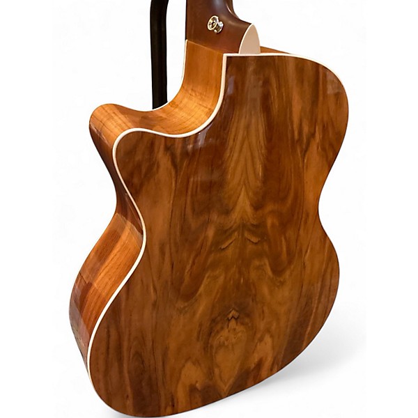 Used Martin Road Series Special GPC Etimoe Fine Veneer Natural Acoustic Electric Guitar