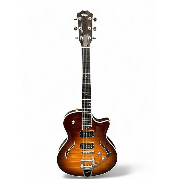 Used Taylor T3B Bigsby Tobacco Sunburst Hollow Body Electric Guitar