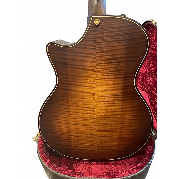 Used 2024 Taylor 614CE BUILDER'S EDITION Wild Honey Burst Acoustic Guitar