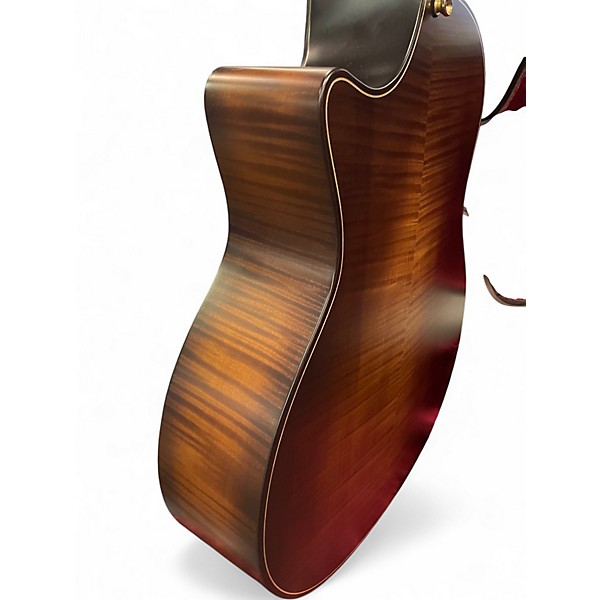 Used 2024 Taylor 614CE BUILDER'S EDITION Wild Honey Burst Acoustic Guitar