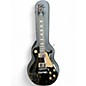 Used 2009 Gibson Les Paul Traditional Black Solid Body Electric Guitar thumbnail