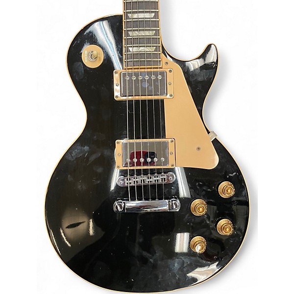Used 2009 Gibson Les Paul Traditional Black Solid Body Electric Guitar