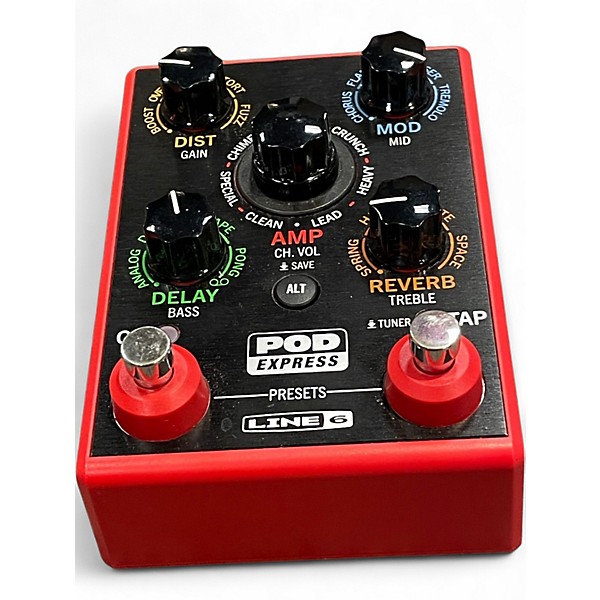 Used Line 6 POD EXPRESS GUITAR Effect Processor
