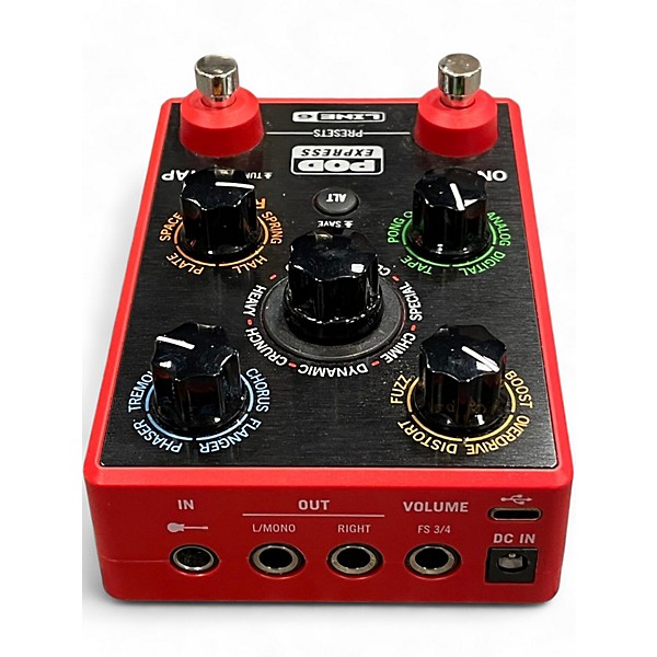 Used Line 6 POD EXPRESS GUITAR Effect Processor
