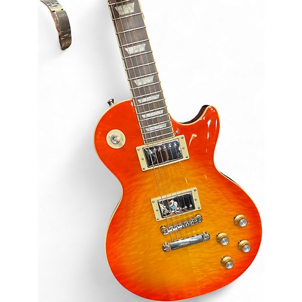 Used Epiphone Les Paul Standard Cherry Sunburst Solid Body Electric Guitar