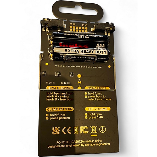 Used teenage engineering PO-33 Drum Machine