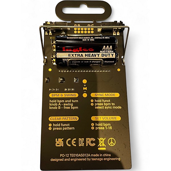 Used teenage engineering PO-20 Drum Machine