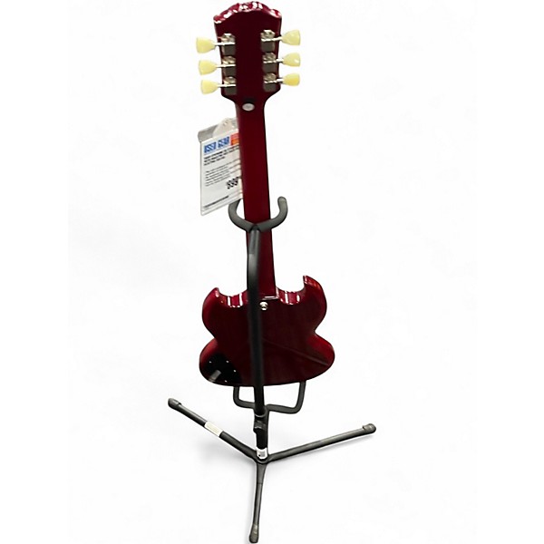 Used Epiphone SG Standard with Maestro Red Solid Body Electric Guitar