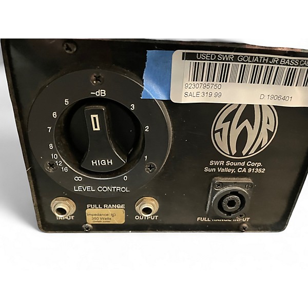 Used Swr  GOLIATH JR Bass Cabinet