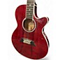 Used Takamine TSP158 Crimson Red Burst 12 String Acoustic Electric Guitar