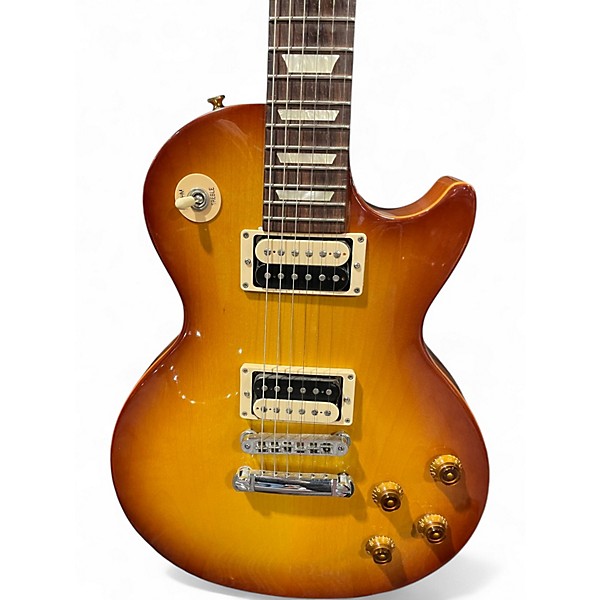 Used Gibson Les Paul Studio Deluxe Honey Burst Solid Body Electric Guitar