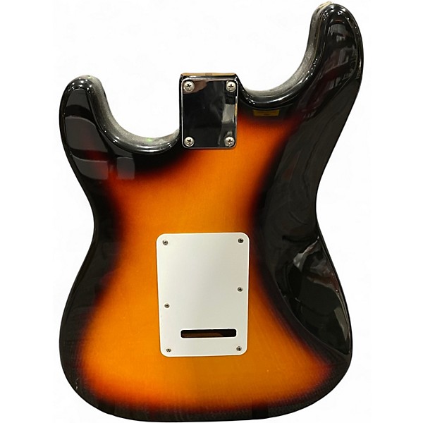 Used Fender Mexican Stratocaster 2 Color Sunburst Solid Body Electric Guitar