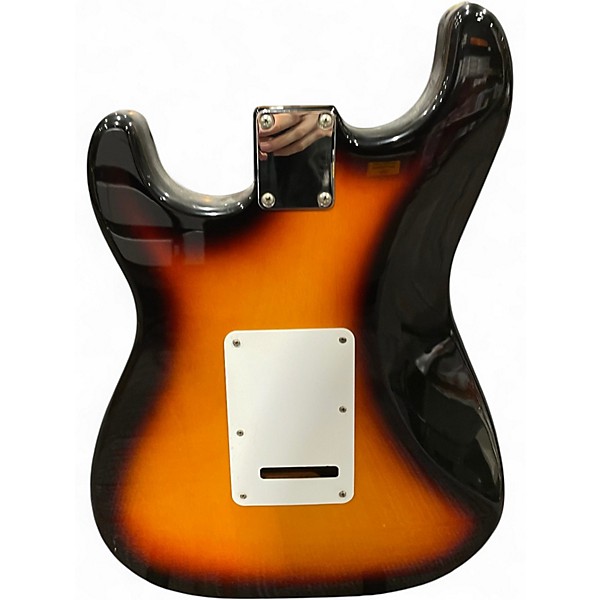 Used Fender Mexican Stratocaster 2 Color Sunburst Solid Body Electric Guitar