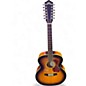 Used Guild F-2512E DELUXE 2 Tone Sunburst Acoustic Guitar