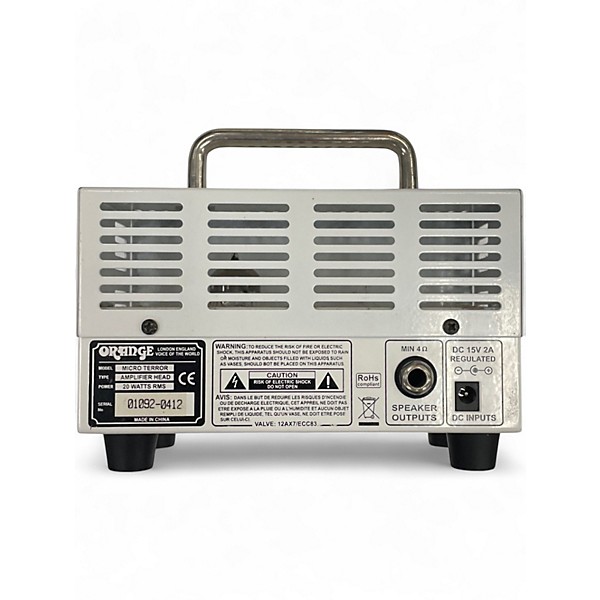 Used Orange Amplifiers MT20 Micro Terror 20W Tube Guitar Amp Head