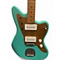 Used Squier 40TH ANNIVERSARY JAZZMASTER SATIN SEA FOAM GREEN Solid Body Electric Guitar