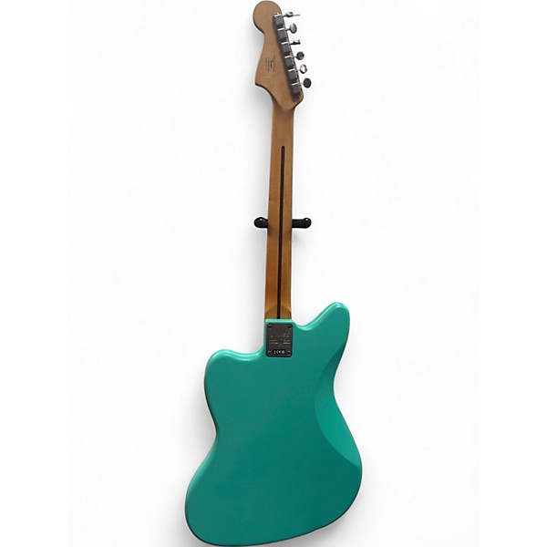 Used Squier 40TH ANNIVERSARY JAZZMASTER SATIN SEA FOAM GREEN Solid Body Electric Guitar