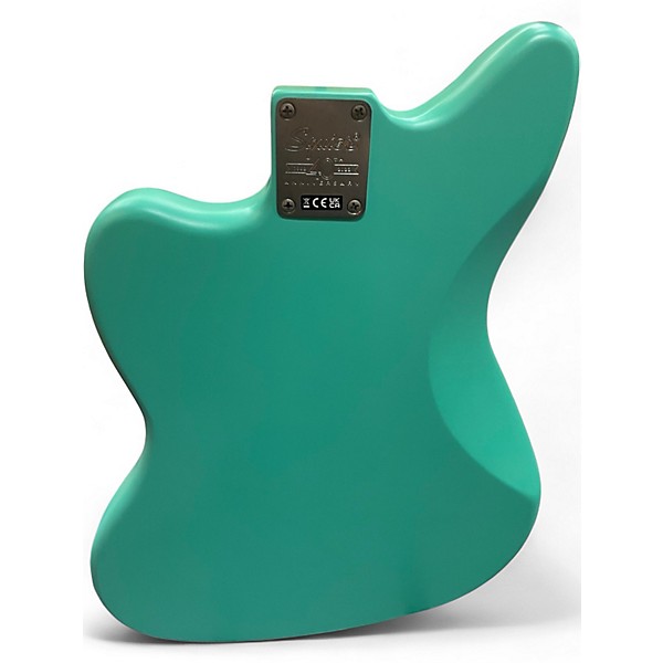 Used Squier 40TH ANNIVERSARY JAZZMASTER SATIN SEA FOAM GREEN Solid Body Electric Guitar