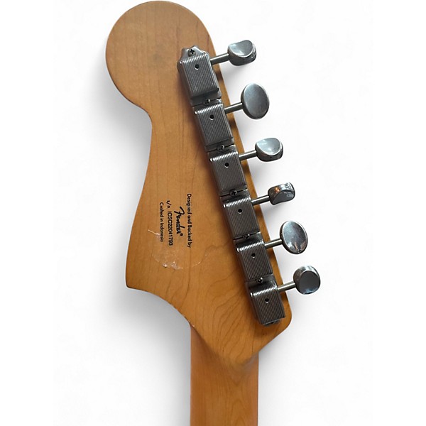 Used Squier 40TH ANNIVERSARY JAZZMASTER SATIN SEA FOAM GREEN Solid Body Electric Guitar