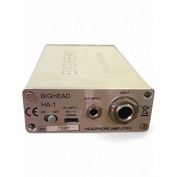 Used Phil Jones Bass Bighead HA-1 Battery Powered Amp