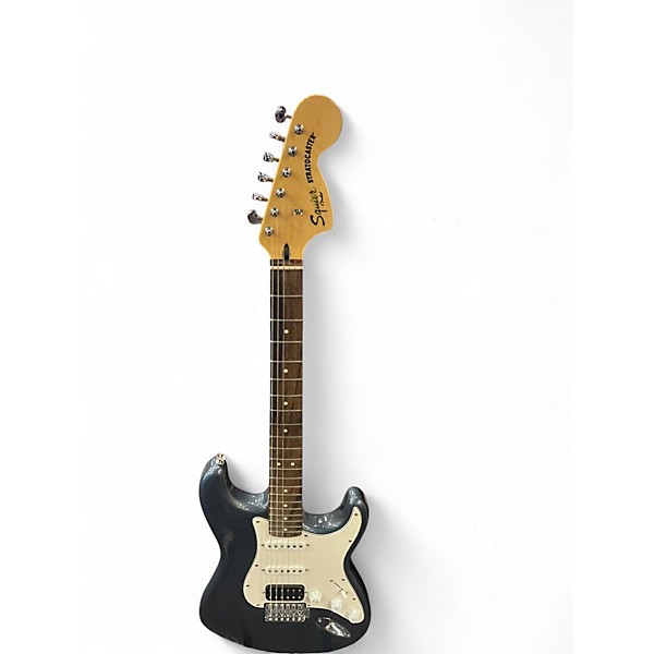 Used Squier Bullet Stratocaster Gunmetal Gray Solid Body Electric Guitar